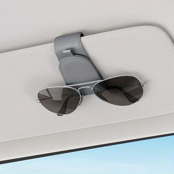 2Pcs Sunglass Holder for Car, Suede Cloth Magnetic Sung - Picture 6 of 6